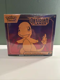 Pokemon TCG Obsidian Flames Elite Trainer Box Factory Sealed ETB New - Image 1