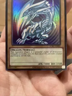 Yu-Gi-Oh Blue Eyes White Dragon LCKC-EN001 Ultra Rare +Bonus FREE SHIPPING! - Image 2