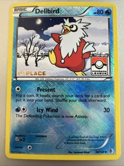 Delibird - (Pokemon League) [1st Place] 038/149 Championship Cards Reverse Holo - Image 1