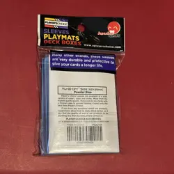 Blue Yu-Gi-Oh! Japanese Size Player's Choice Card Protector TCG Sleeves 60 D9 - Image 2