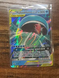 Magikarp & Wailord GX SM166 Holo Tag Team Promo Card - Image 1
