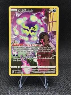 Pokemon Spiritomb TCG Lost Origin Trainer Gallery Holo Ultra Rare Card TG09/TG30 - Image 1