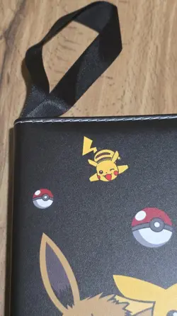 Pokemon Trading Card Binder Holder 50 Page 400 Pockets Pikachu And Eevee Cute - Image 3