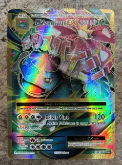 Pokemon TCG - Mega-Venusaur-EX Evolutions Holo Full Art Ultra Rare Card 100/108 - Image 1