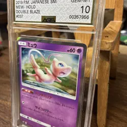 Pokemon TCG Mew 037/095 R SM10 Double Blaze Japanese Card - Image 2