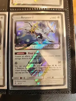 Pokemon TCG Arceus Prism Star Holo Card 96/131 Forbidden Light NM - Image 1