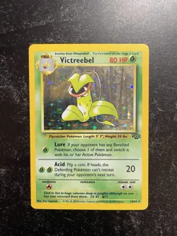 Victreebel Jungle Set Pokemon Card Holo Rare 14/64 Pack Fresh NM+ - Image 1