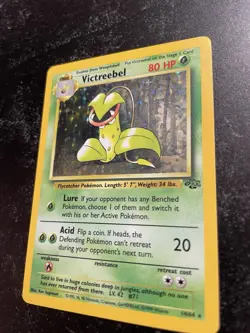 Victreebel Jungle Set Pokemon Card Holo Rare 14/64 Pack Fresh NM+ - Image 3