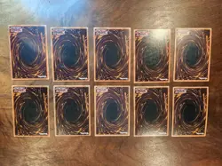 Yugioh 10 Card Lot Holos Red Eyes B. Dragon 1st Edition Holo - Image 2