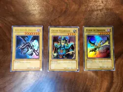 Yugioh 10 Card Lot Holos Red Eyes B. Dragon 1st Edition Holo - Image 3