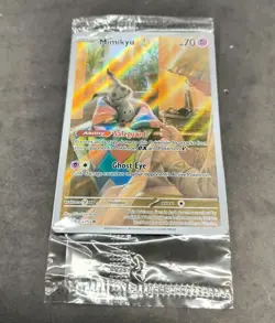 Pokemon Mimikyu Black Star Promo Card SVPEN 075 Sealed NM - Image 1
