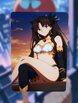 Ishtar Fate/Grand Order Anime Waifu Sexy Doujin Lewd Hentai Card - Image 1
