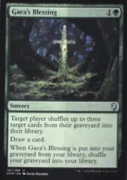 Gaea's Blessing - Dominaria: #161, Magic: The Gathering Nm R142 - Image 1