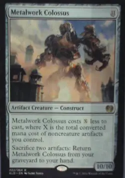 Metalwork Colossus - Kaladesh: #222, Magic: The Gathering Nm R141 - Image 1