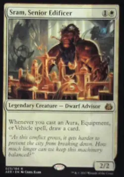 Sram, Senior Edificer - Aether Revolt: #23, Magic: The Gathering Nm R141 - Image 1