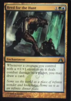 Bred for the Hunt - Dragon's Maze: #59, Magic: The Gathering Nm R139 - Image 1