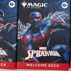 Magic The Gathering Marvel Spider-Man 2099 Blue Welcome Deck SDCC 2025 - Image 1