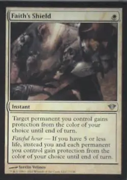 Faith's Shield - Dark Ascension: #7, Magic: The Gathering Nm R127 - Image 1