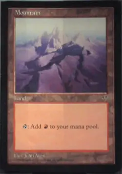 Mountain (Purple) - Mirage: #345, Magic: The Gathering Nm R127 - Image 1
