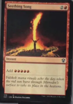 Seething Song - Commander 2021: #179, Magic: The Gathering Nm R127 - Image 1