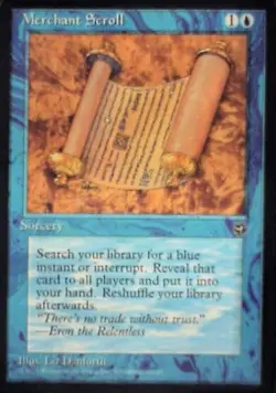 Merchant Scroll - Homelands: #33, Magic: The Gathering Nm R125 - Image 1