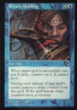 Ertai's Meddling - Tempest: #61, Magic: The Gathering Nm R124 - Image 1