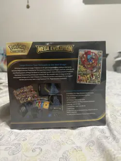 Pokemon TCG Mega Evolutions ETB Lucario Factory Sealed New - Image 2
