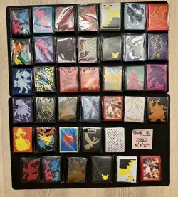 Pokemon ETB Sleeves (39) - Brand New - Sword and Shield, Scarlet and Violet, Etc - Image 1
