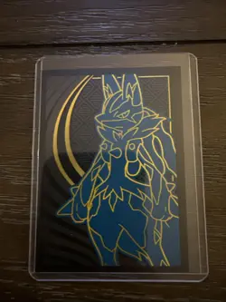 2025 Pokemon Mega Lucario EX 077/132 - 5ban Graphics - Secret Rare Holo - NM Raw - Image 2