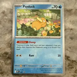 Psyduck 007 Black Star Promo Mega Evolution Pokemon TCG NM-Mint - Image 2