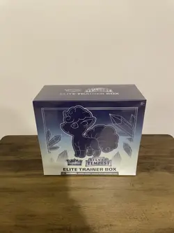 Pokemon Sword & Shield Silver Tempest Alolan Vulpix Elite Trainer Box 820650851070 - Image 1