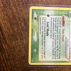 Celebi Gold Star Crystal Guardians Holo Rare Pokemon 100/100 - Image 4