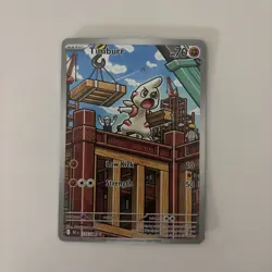 Pokemon TCG - Timburr - 125/086 - Illustration Rare - SV: Black Bolt - Image 1