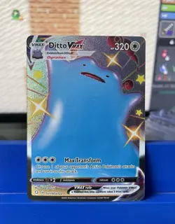 Ditto VMAX SV119/SV122 NM Shining Fates Shiny Vault Pokemon TCG Holo Rare - Image 1