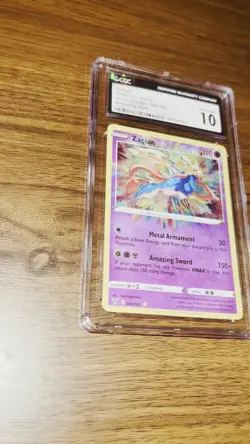 Pokemon Zacian Holo Foil 2020 Vivid Voltage Amazing Rare #082/185 CGC 10 - Image 2