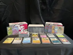 Pokemon White Flare Bulk 100+ Holo Reverse Holo 200+ Common 7+ EXs - Image 1