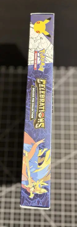 Pokemon TCG - Celebrations Zacian LV. X Deluxe Pin Collection Box Factory Sealed - Image 3