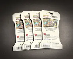 Pokemon TCG Sun & Moon Team Up Lot Of 4 Sleeved Booster Packs Art Set SEALED 820650804878 - Image 2