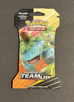 Pokemon TCG Sun & Moon Team Up Lot Of 4 Sleeved Booster Packs Art Set SEALED 820650804878 - Image 3