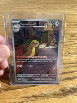 Pokemon TCG Gumshoos 153/132 Mega Evolution Illustration Rare - Image 1