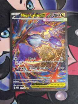 NM Ungraded Pokemon TCG Mega Latias EX SIR 181/132 Mega Evolution English 2025 - Image 1