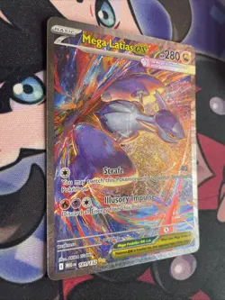 NM Ungraded Pokemon TCG Mega Latias EX SIR 181/132 Mega Evolution English 2025 - Image 2