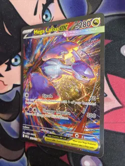 NM Ungraded Pokemon TCG Mega Latias EX SIR 181/132 Mega Evolution English 2025 - Image 3