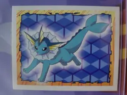 1999 MERLIN POKEMON SERIES 1 STICKERS - JOLTEON, FLAREON, & VAPOREON - Image 5