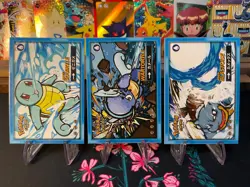 2025 Pokemon Safari Squirtle Wartortle Blastoise Cracked Ice Holo Peru - Image 1