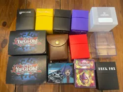 13x Ultra Pro / other Deck boxes 60+ Cards Deck Size - Used As Shown - Image 1