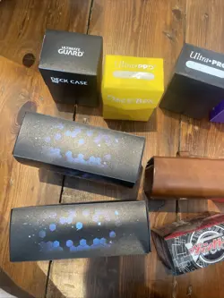 13x Ultra Pro / other Deck boxes 60+ Cards Deck Size - Used As Shown - Image 5