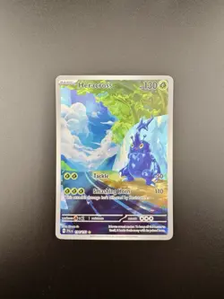Pokemon TCG Heracross Paldea Evolved Illustration Rare Card 194/193 - Image 3