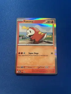 Fuecoco 002 SVP Holo Scarlet & Violet Black Star Promo Pokemon Card - Image 1