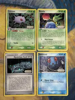 Ex Legend Maker Stamped Reverse Holo Vintage 4 Pokemon Cards Collection Lot PL - Image 1
